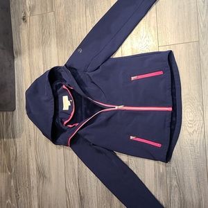 Michael Kors Girls sz 14 lined light Jacket w/hoodie Like New Condition